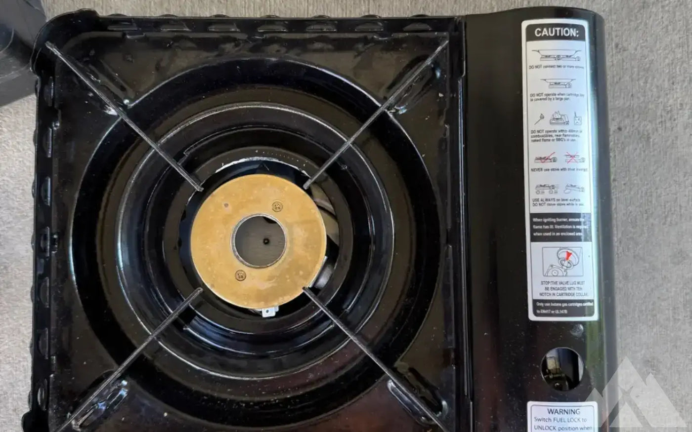 Gas One 1-Burner Portable Butane Camp Stove — used camp kitchen for sale (photo 2) — photo 2