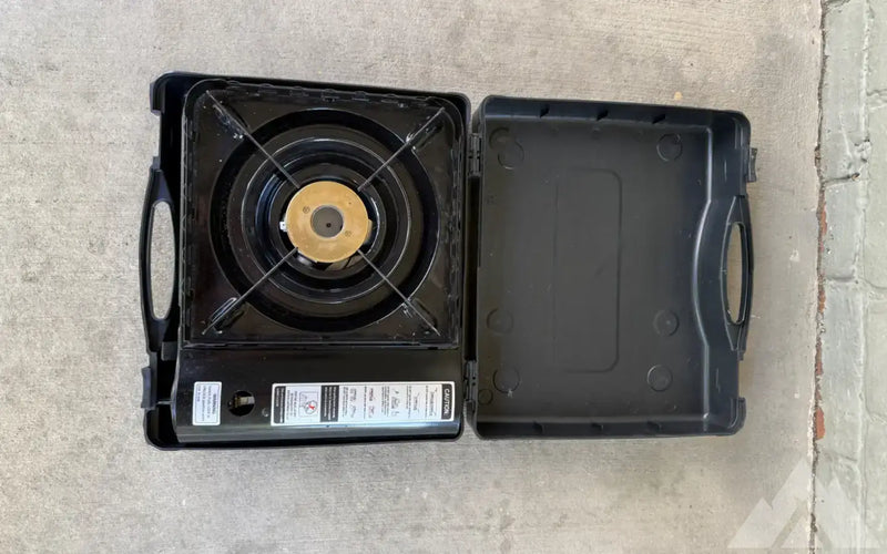 Gas One 1-Burner Portable Butane Camp Stove — used camp kitchen for sale (photo 6) — photo 6