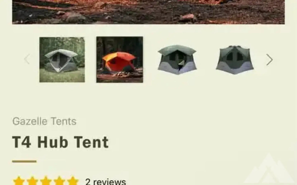 Gazelle T4 Hub Tent — used tents & canopies for sale (photo 4) — photo 4