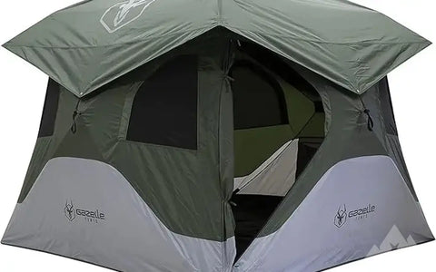 Gazelle Tents™ T4 Hub Tent, Easy 90 Second Set-Up,