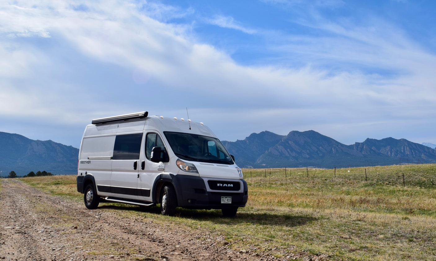 Chappie – GeoTrek Off-Grid Campervan | AC | Outdoor Shower | Toilet