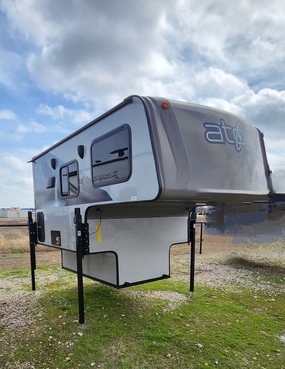 Grey Atom truck camper