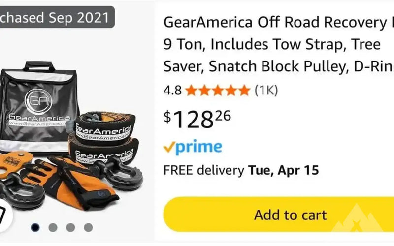 Gear America Recovery gear — new gear for sale (photo 2) — photo 2