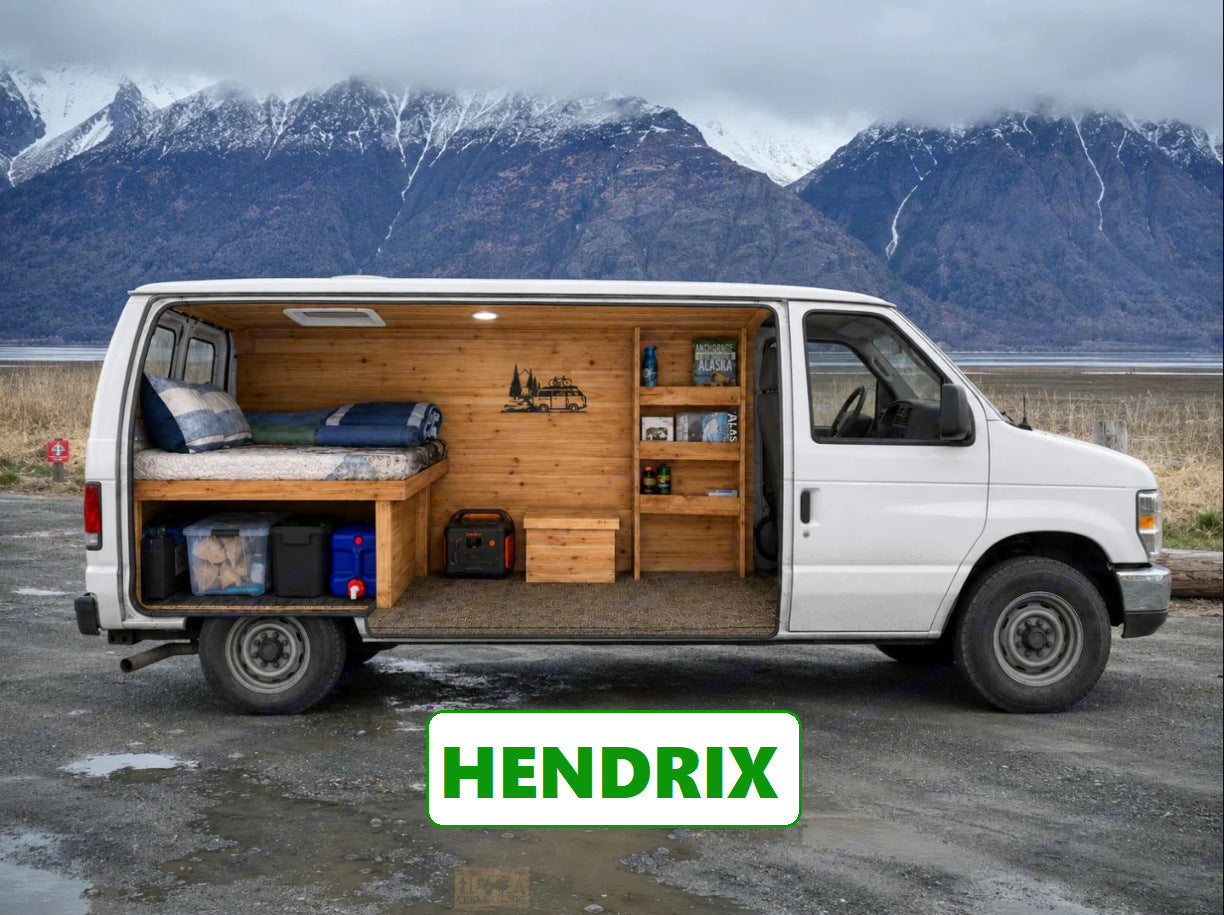 Badass Adventure Vans "Hendrix" - Free Airport Delivery - Unlimited Miles