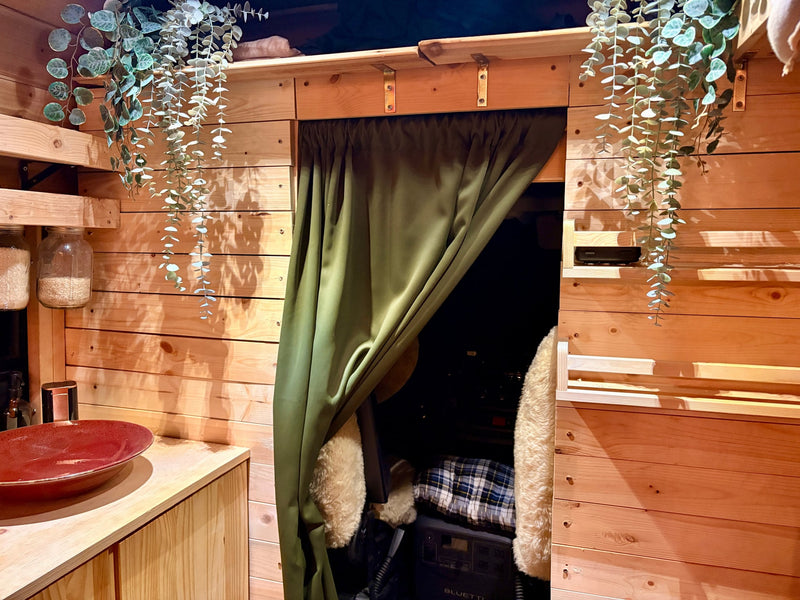  & window views.|Experience comfort in this RV rental's cozy — photo 4