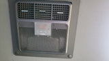 Overhead Dometic RV AC unit with vents and digital controls, ensuring comfort for your rv rental adventures.