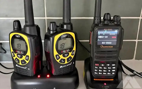 GMRS radios - Midland and Wouxun kg-935g