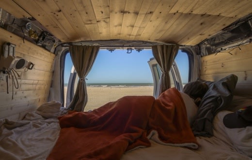 Herbie the 2009 Ford E350 camper van