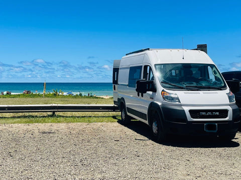 Beautiful 2021 Ram HighRoof Van Build Sleeps 2 overland rental