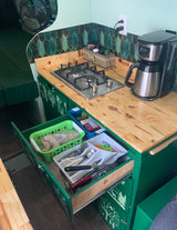 Green Machine  Custom Build - 2022 Ford Transit Adventure Van AWD