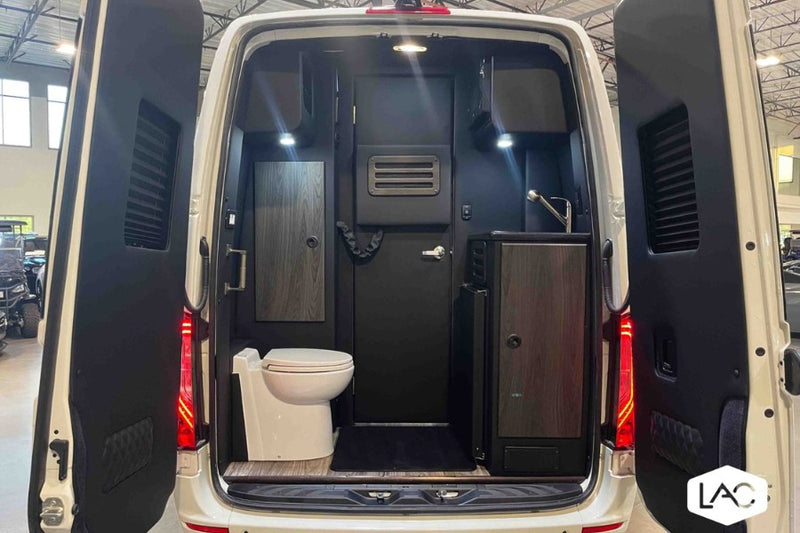  ideal for your RV rental comfort.|This RV rental's smart control panel displays tank levels (fresh — photo 9