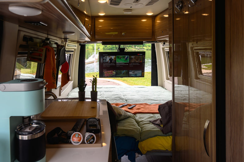  ready for a fresh brew in an RV rental.|A compact — photo 7