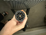 Connect your RV rental with this 7-pin trailer plug.