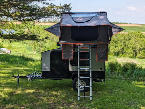 Scatterbrain Hiker Trailer / Roof Top Tent overland rental