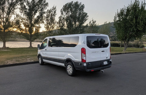 2016 Ford Transit 12-Passenger Road Trip Van overland rental