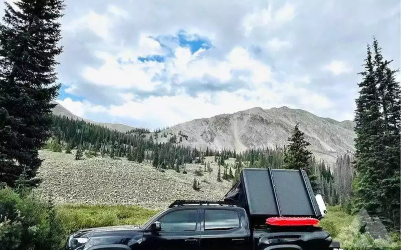 Hard shell Rooftop tent/perfect for shortbed truck — used rooftop tents for sale (photo 4) — photo 4