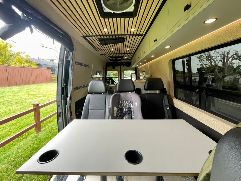  ready for your next adventure.|Spacious custom RV rental van interior — photo 18