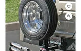 Heavy Duty RV Swing down spare tire holder — used tire carriers & swing outs for sale (photo 2)