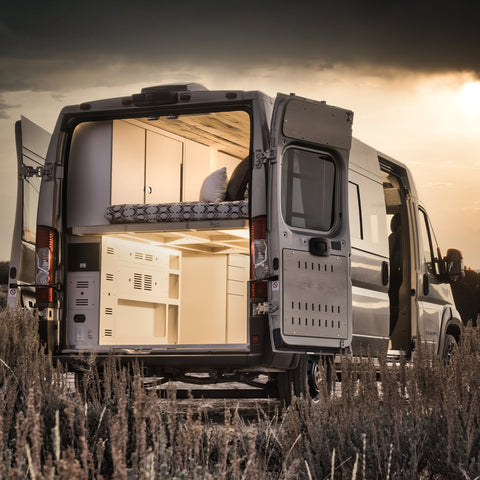 Lucky Dog Van overland rental