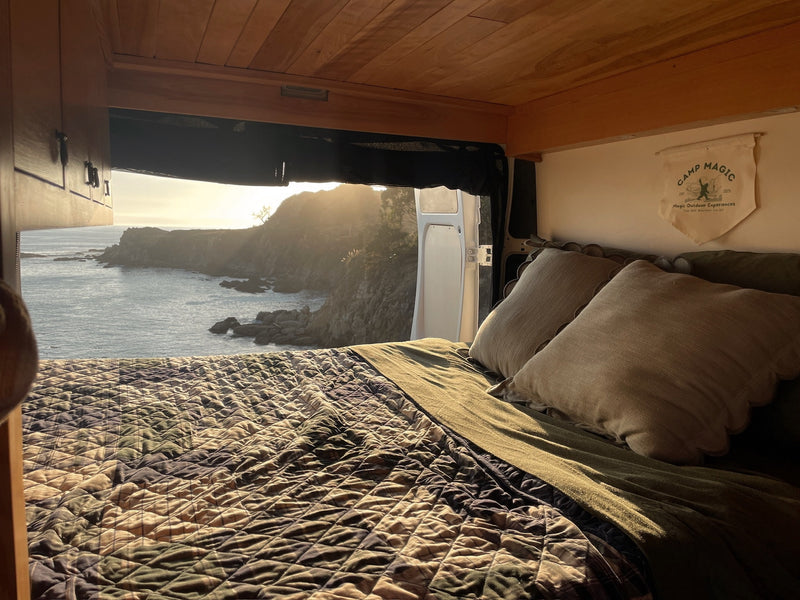  plus a bed.|Experience a compact RV rental: featuring a hidden pull-out toilet — photo 5