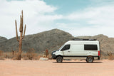24 Mercedes-Benz Sprinter, Seats 4, Indoor shower, Sink, Stove, Microwave