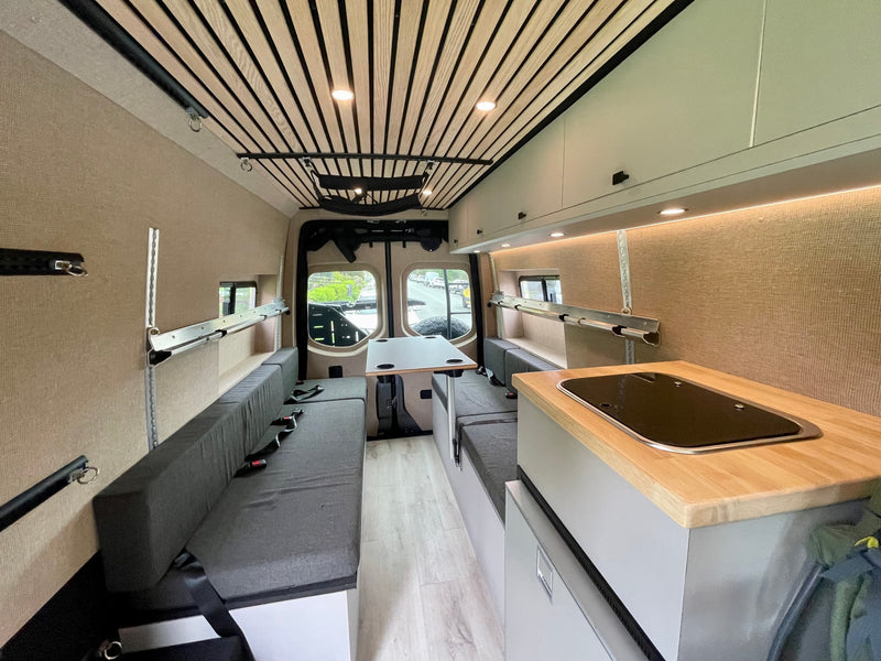  shows its spacious interior & seating at night — photo 17