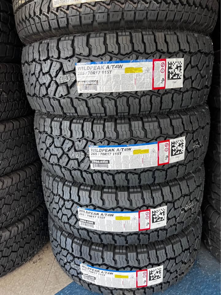 Tires 265-70-17 (Falken AT4) in Fresno, CA (photo 2) — photo 2