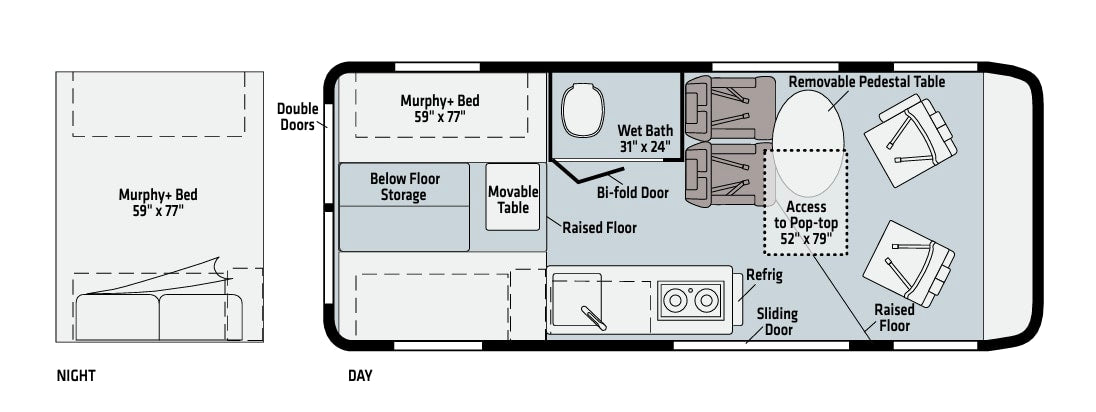 Family Adventure Van I Seats 4 I Sleeps 4 I Heated I 2021 Winnebago Solis — photo 18