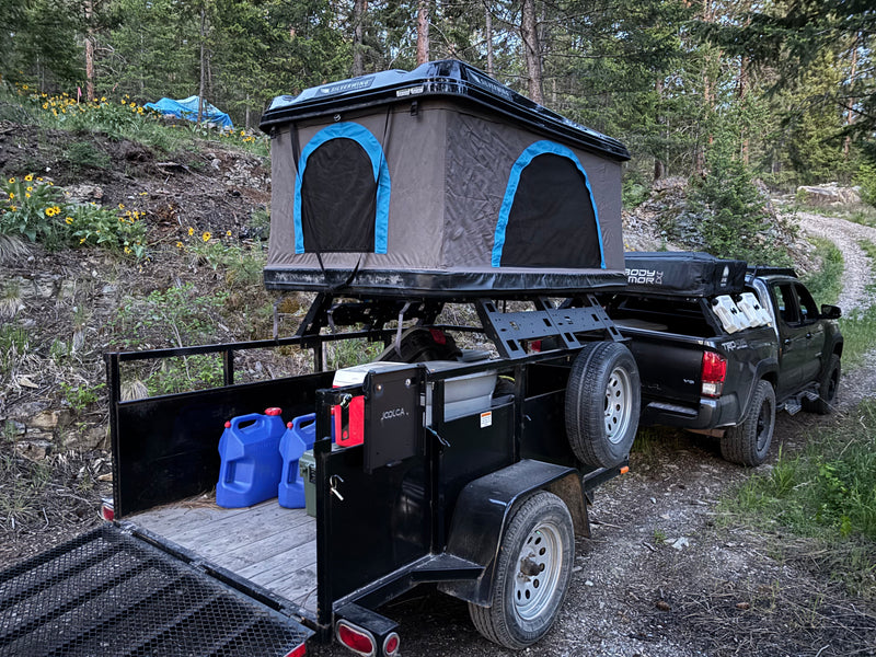 Adventure Time! Roof-Top-Tent Ramblin' Trailer — photo 1