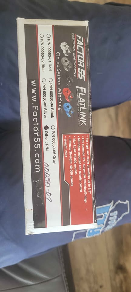 Factor 55 FlatLink winch — photo 2