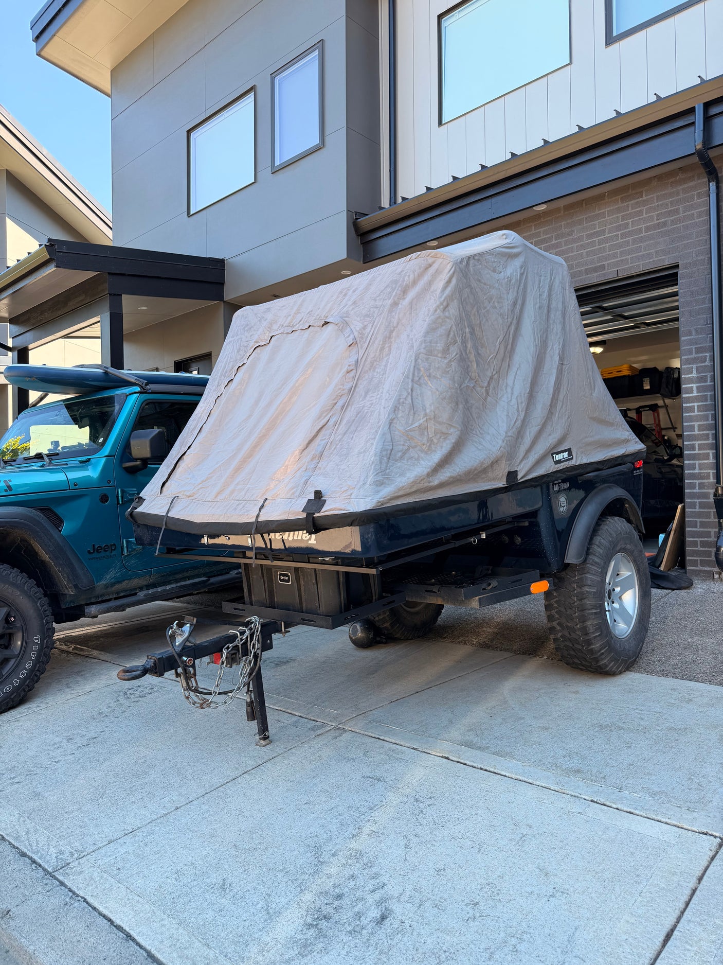 The Wander Wagon — Go-Anywhere Tentrax Adventure Trailer