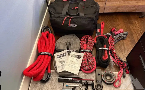 Huge offroading recovery kit - Factor55, Warn, etc