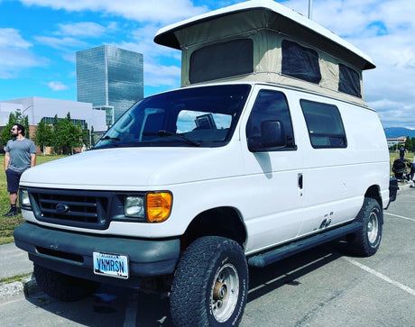 Van Morrison the AK Sportsmobile