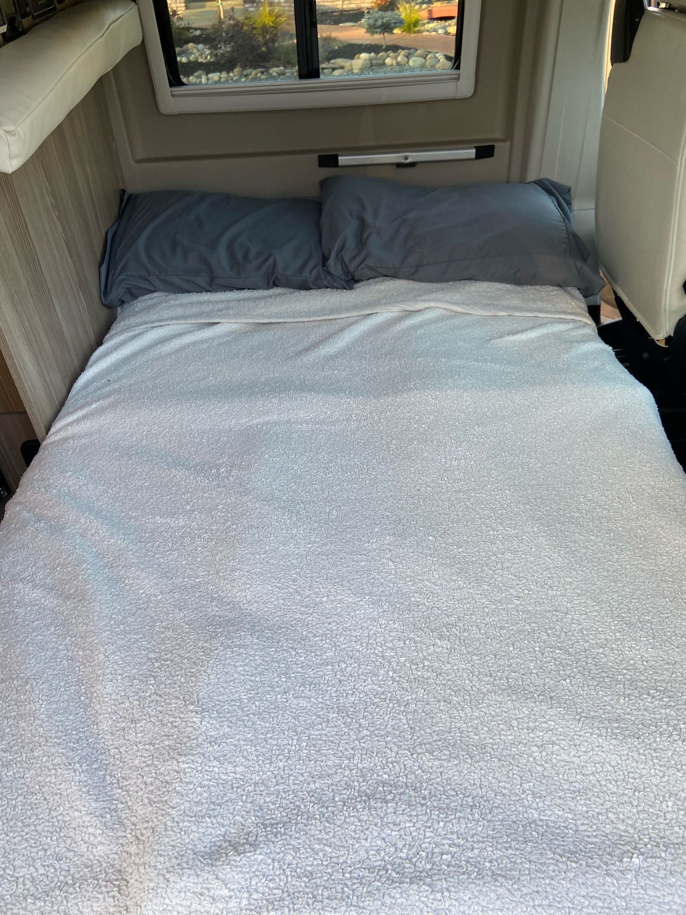  maximizing kitchen space for convenient travel.|RV rental interior: open refrigerator — photo 19