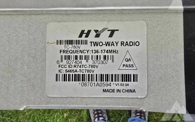 HYT Two way Radio Hand Held Potable — photo 2