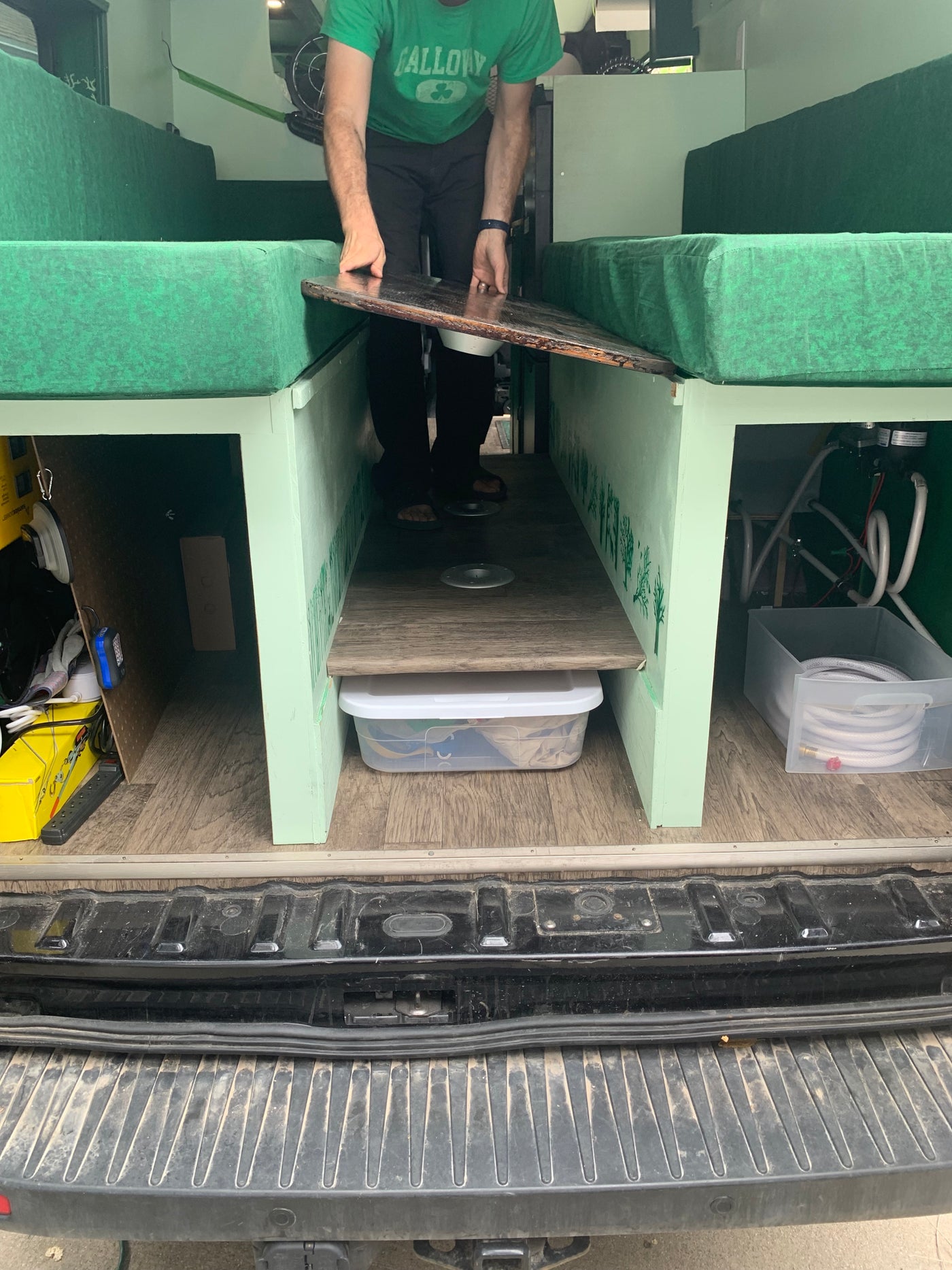 Green Machine  Custom Build - 2022 Ford Transit Adventure Van AWD — photo 17