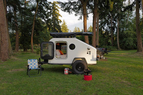 Four Person All-Electric 2024 Super-Powered Teardrop Trailer