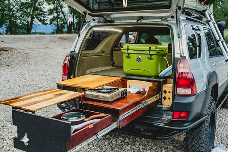 Ellie is a boondockers dream, 150 miles a day included! Overland Toyota T4R