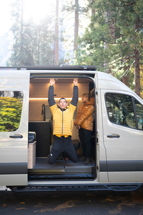 Forged Vans Sprinter 170 - sleeps/rides 2-5; off-grid AC + heat; hot water — photo 2