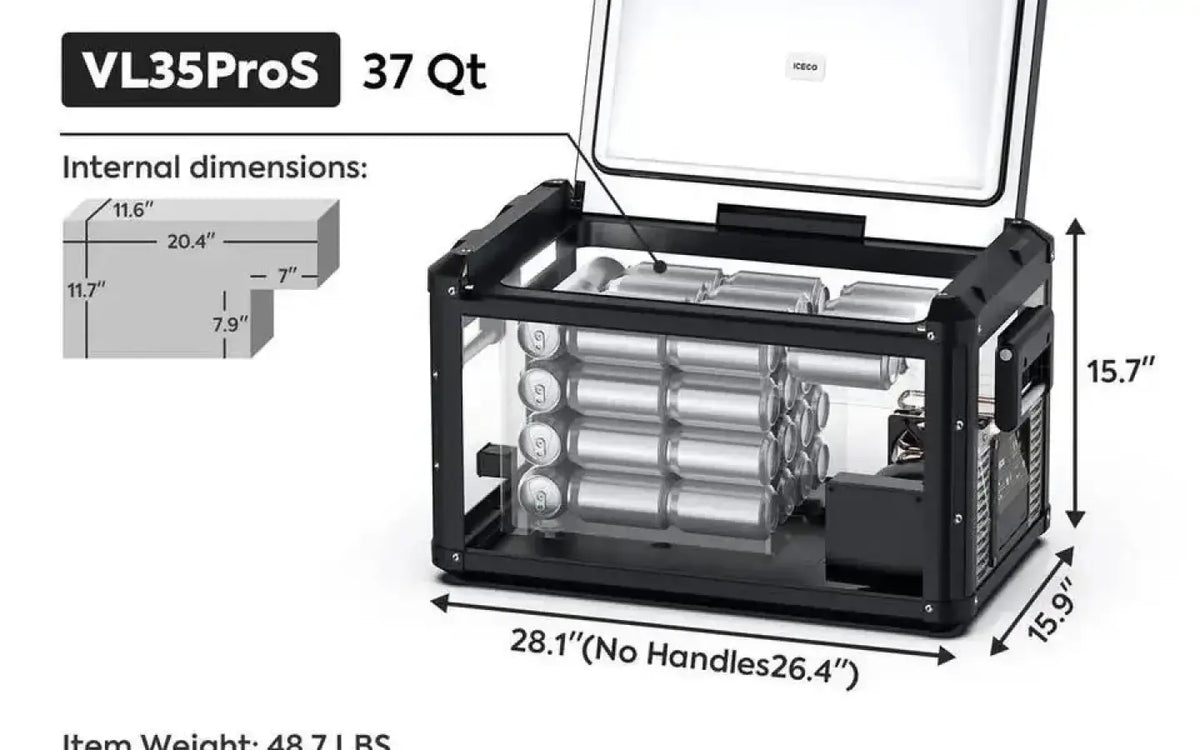 ICECO Portable Fridge with insulated cover — used coolers & fridges for sale (photo 4) — photo 4