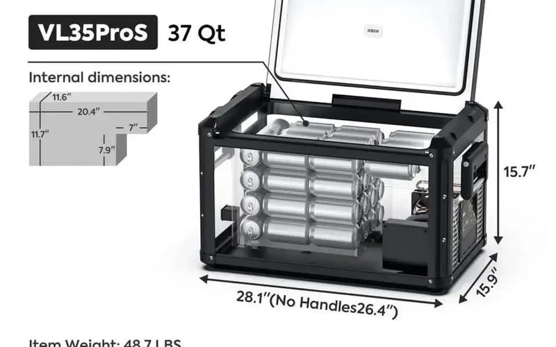 ICECO Portable Fridge with insulated cover — used coolers & fridges for sale (photo 4) — photo 4