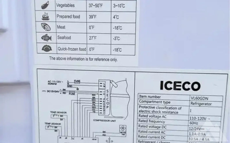 ICECO REFRIDGERATOR — used coolers & fridges for sale (photo 4) — photo 4