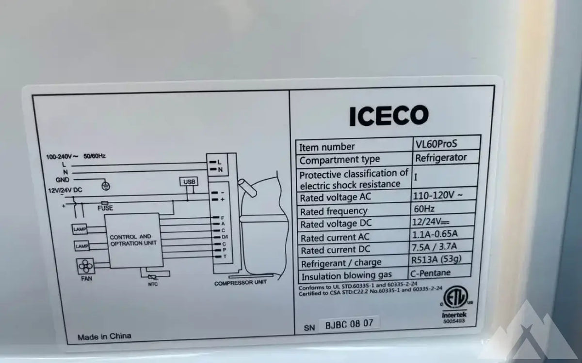ICECO vl60 pros portable fridge freezer — used coolers & fridges for sale (photo 4) — photo 4