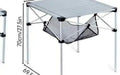 iClimb Lightweight Stable Alu. Folding Table