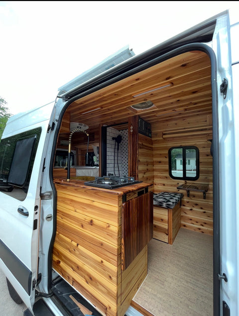 Cozy Cabin on Wheels overland rental
