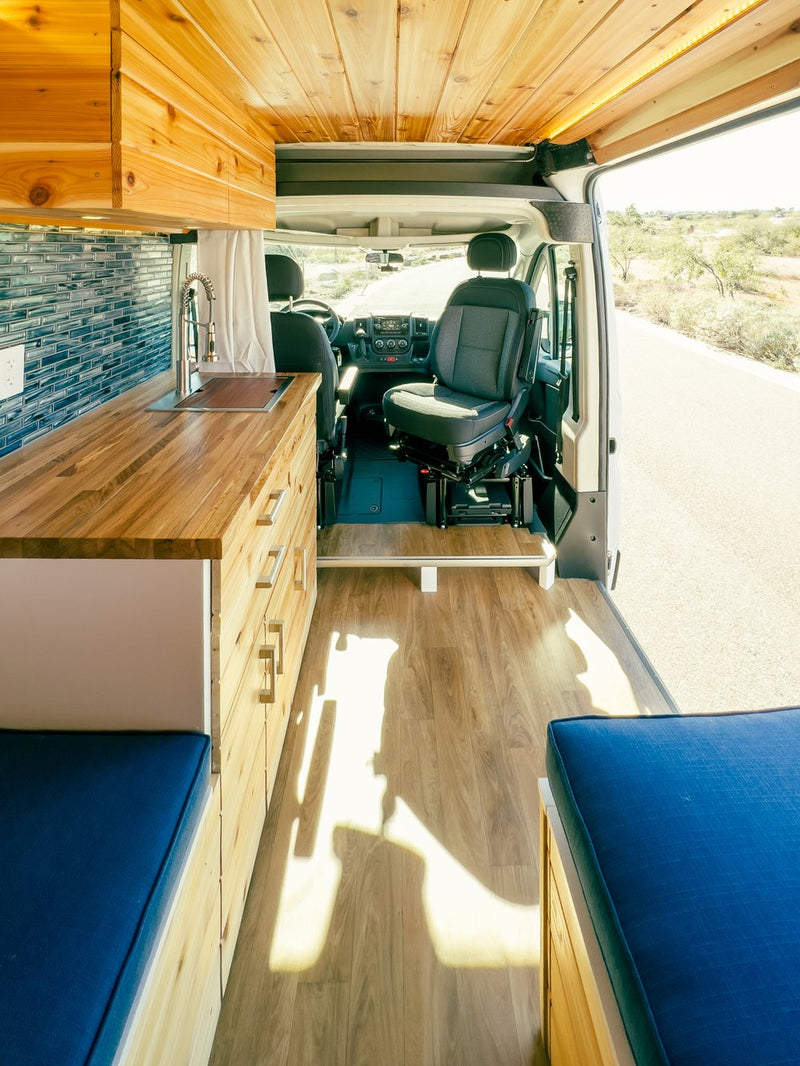  custom wood camper van — photo 16