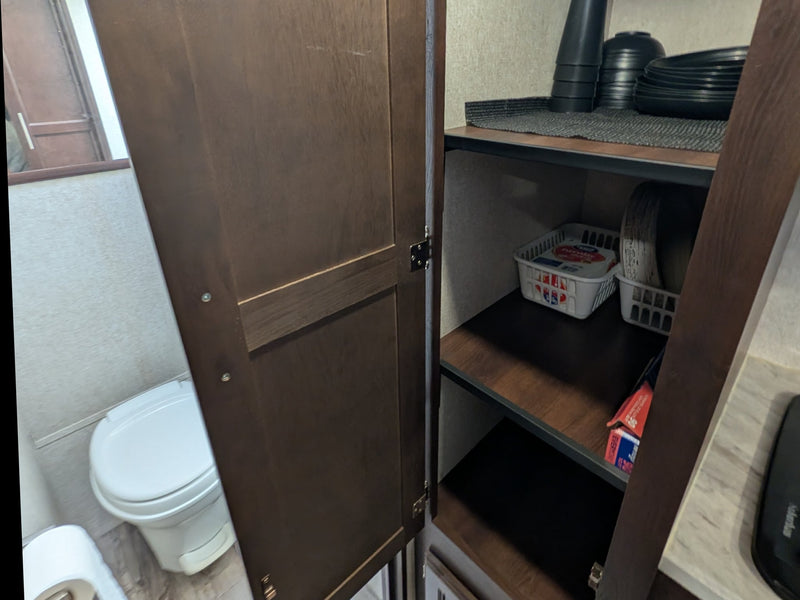  ready for outdoor adventures and comfortable camping trips.|Explore this RV rental's kitchen — photo 3