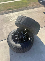 BFGoodrich All-Terrain T/A KO2 Tires with Force Offroad Rims LT275/60R20 ———- 6lugs in Fresno, CA (photo 1)
