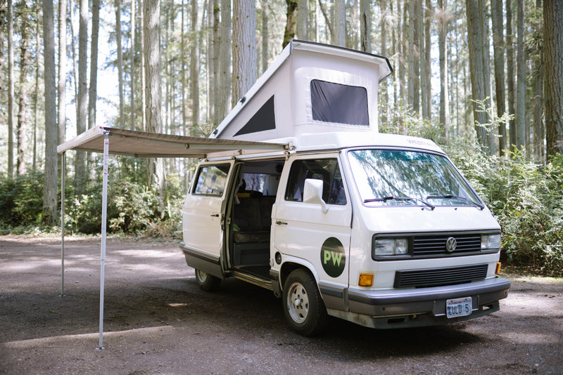  parked on a forest path. Side door open — photo 3