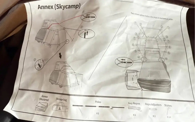 ikamper sky camp annex room — photo 2